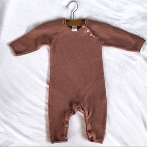 H&M Knit cotton jumpsuit, 4-6 mo